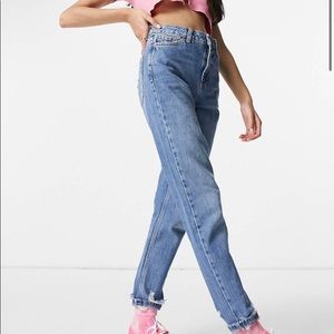 Topshop mom jeans